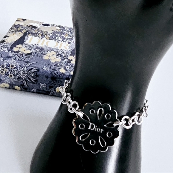 Dior Silver Chain Link Bracelet - Picture 3 of 6